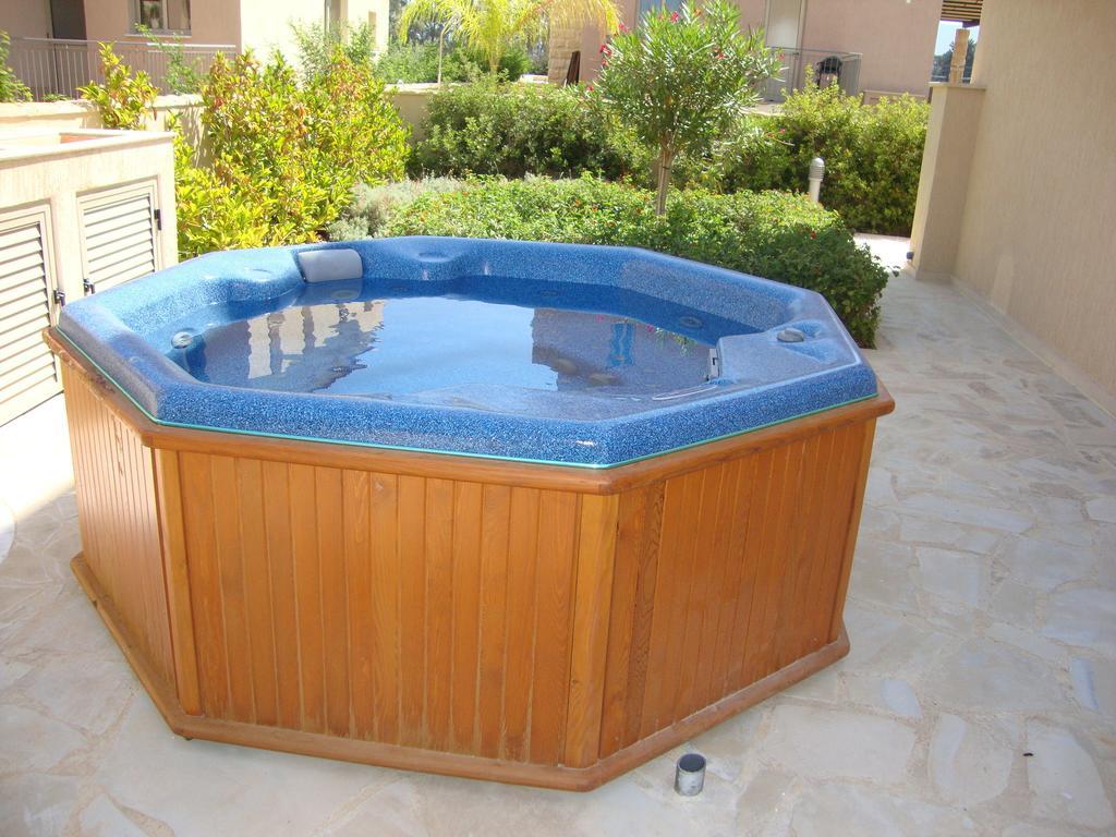 Villa Samaliana Sandy Beach Villas - Private Pool - Jacuzzi - Private Beach Area Polis Rom bilde